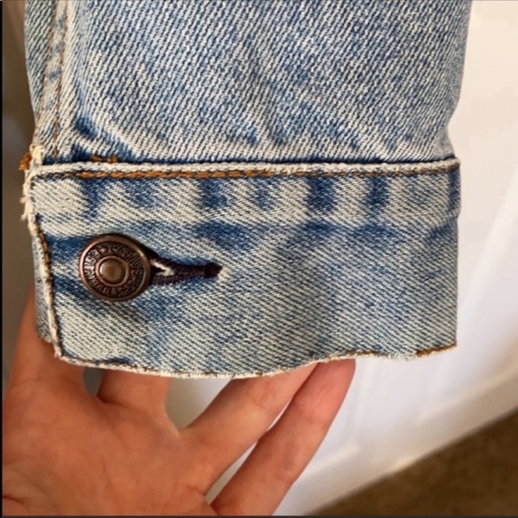 VTG GAP 90’s Oversized Light Blue Denim Jacket - Picture 6 of 8